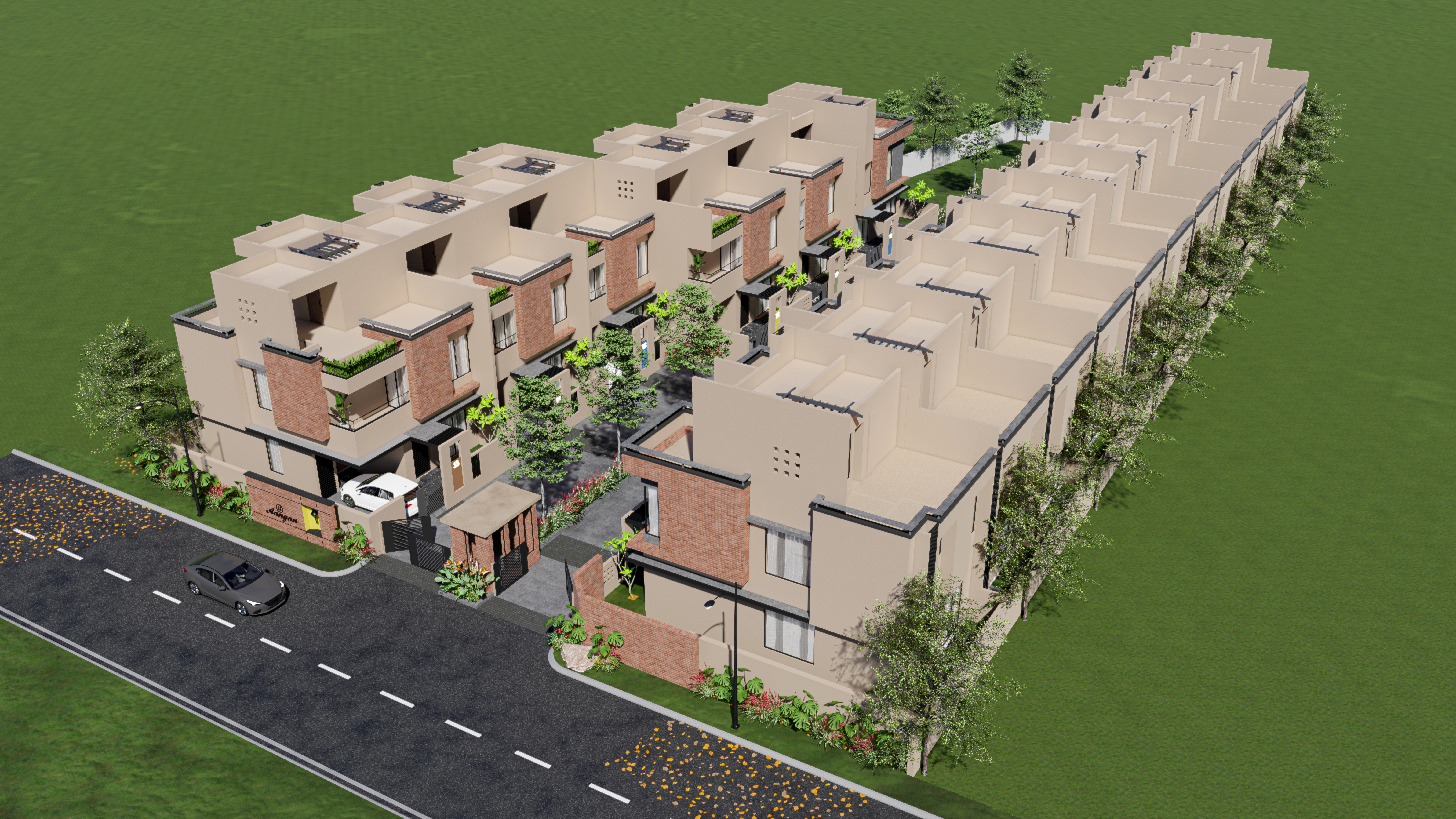 18 Aangan Location Map